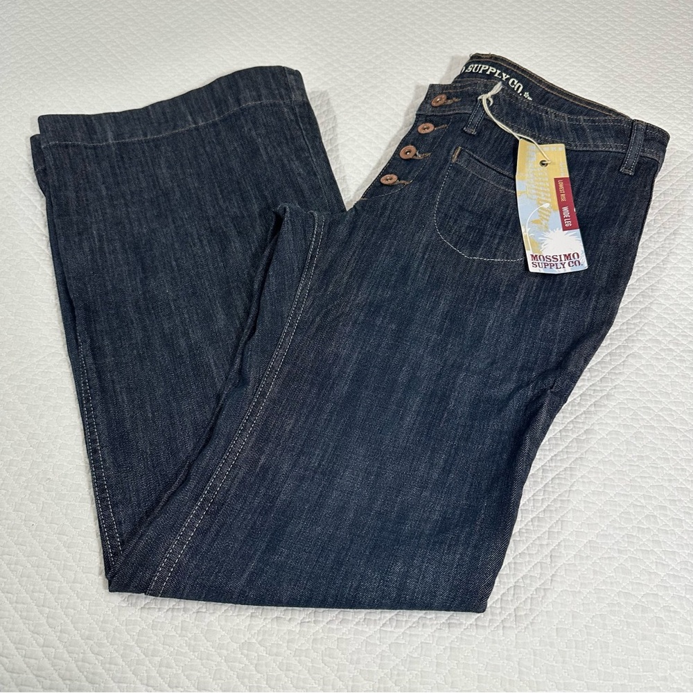 NWT Mossimo Supply Co. Women’s Indigo Denim Pants Sz 15